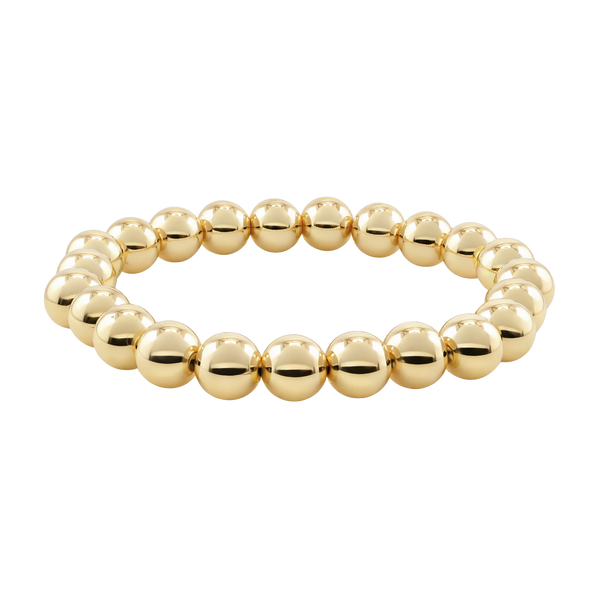 Stretchable Beaded Bracelet in 14K Gold-Filled