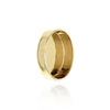 ITI NYC Oval Low Bezels With Closed Back in 14K Gold (5.00 x 3.00 mm - 20.00 x 15.00 mm)