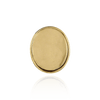 ITI NYC Oval Low Bezels With Closed Back in 14K Gold (5.00 x 3.00 mm - 20.00 x 15.00 mm)