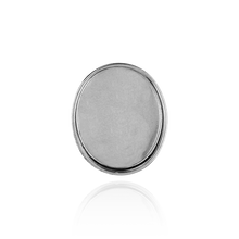Load image into Gallery viewer, ITI NYC Oval Low Bezels With Closed Back in Sterling Silver (5.00 x 3.00 mm - 20.00 x 15.00 mm)
