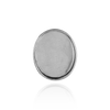 ITI NYC Oval Low Bezels With Closed Back in Sterling Silver (5.00 x 3.00 mm - 20.00 x 15.00 mm)