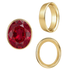 ITI NYC Oval Tapered Bezels in 14K Gold (3.50 x 2.00 mm - 13.00 x 11.00 mm)