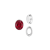 ITI NYC Oval Tapered Bezels in Sterling Silver (3.50 x 2.00 mm - 13.00 x 11.00 mm)