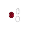 ITI NYC Oval Tapered Bezels in Sterling Silver (3.50 x 2.00 mm - 13.00 x 11.00 mm)
