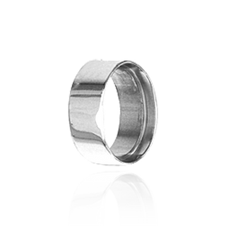 ITI NYC Oval High Bezels With Bearing in Sterling Silver (7.00 x 5.00 mm - 9.00 x 7.00 mm)