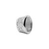 ITI NYC Oval Motif High Bezel in Sterling Silver (6.00 x 4.00 mm - 12.00 x 10.00 mm)