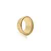 ITI NYC Oval Motif High Bezel in 14K Gold (6.00 x 4.00 mm - 12.00 x 10.00 mm)
