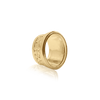 ITI NYC Oval Motif High Bezel in 14K Gold (6.00 x 4.00 mm - 12.00 x 10.00 mm)
