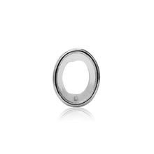 Load image into Gallery viewer, ITI NYC Oval Motif High Bezel in Sterling Silver (6.00 x 4.00 mm - 12.00 x 10.00 mm)
