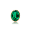 ITI NYC Oval Motif High Bezel in 14K Gold (6.00 x 4.00 mm - 12.00 x 10.00 mm)