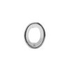 ITI NYC Oval Motif High Bezel in Sterling Silver (6.00 x 4.00 mm - 12.00 x 10.00 mm)