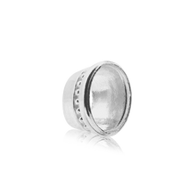 Load image into Gallery viewer, ITI NYC Oval High Bezel with Beaded Detail in 14K Gold (6.00 x 4.00 mm - 12.00 x 10.00 mm)
