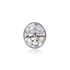 ITI NYC Oval High Bezel with Beaded Detail in Sterling Silver (6.00 x 4.00 mm - 12.00 x 10.00 mm)