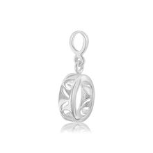 Load image into Gallery viewer, ITI NYC Oval Back-Set Bezel Pendant in Sterling Silver (6.00 x 4.00 mm - 9.00 x 7.00 mm)
