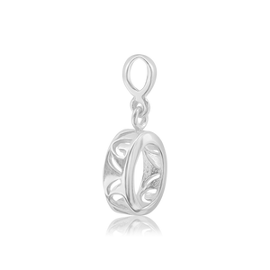 ITI NYC Oval Back-Set Bezel Pendant in Sterling Silver (6.00 x 4.00 mm - 9.00 x 7.00 mm)