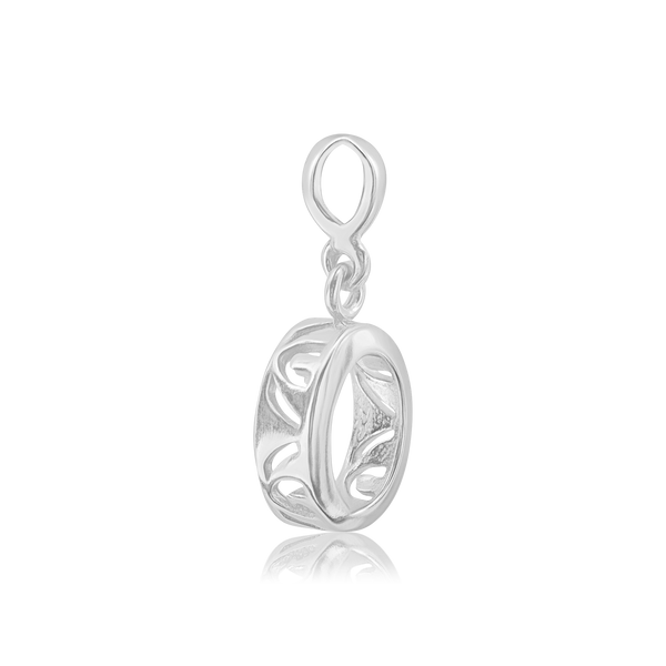 ITI NYC Oval Back-Set Bezel Pendant in Sterling Silver (6.00 x 4.00 mm - 9.00 x 7.00 mm)