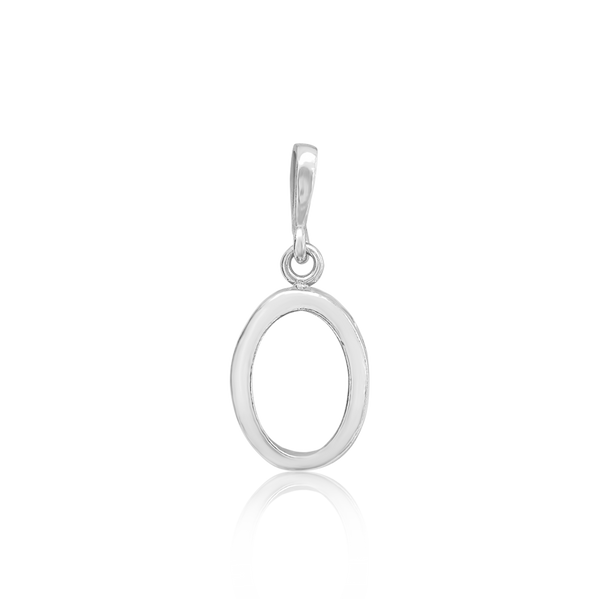 ITI NYC Oval Back-Set Bezel Pendant in Sterling Silver (6.00 x 4.00 mm - 9.00 x 7.00 mm)