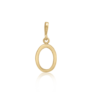 ITI NYC Oval Back-Set Bezel Pendant in 14K Gold (6.00 x 4.00 mm - 9.00 x 7.00 mm)