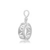 ITI NYC Oval Back-Set Bezel Pendant in Sterling Silver (6.00 x 4.00 mm - 9.00 x 7.00 mm)