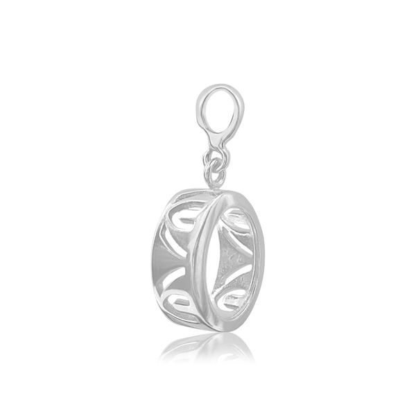 ITI NYC Oval Back-Set Bezel Pendant in Sterling Silver (6.00 x 4.00 mm - 9.00 x 7.00 mm)