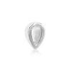 ITI NYC Pear Shape High Bezel Setting in Sterling Silver (5.00 x 3.00 mm - 14.00 x 9.00 mm)
