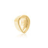 ITI NYC Pear Shape High Bezel Setting in 14K Gold (5.00 x 3.00 mm - 14.00 x 9.00 mm)