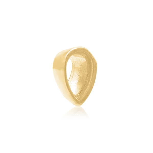 ITI NYC Pear Shape High Bezel Setting in 14K Gold (5.00 x 3.00 mm - 14.00 x 9.00 mm)