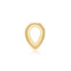 ITI NYC Pear Shape High Bezel Setting in 14K Gold (5.00 x 3.00 mm - 14.00 x 9.00 mm)
