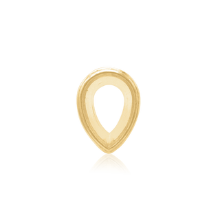 ITI NYC Pear Shape High Bezel Setting in 14K Gold (5.00 x 3.00 mm - 14.00 x 9.00 mm)
