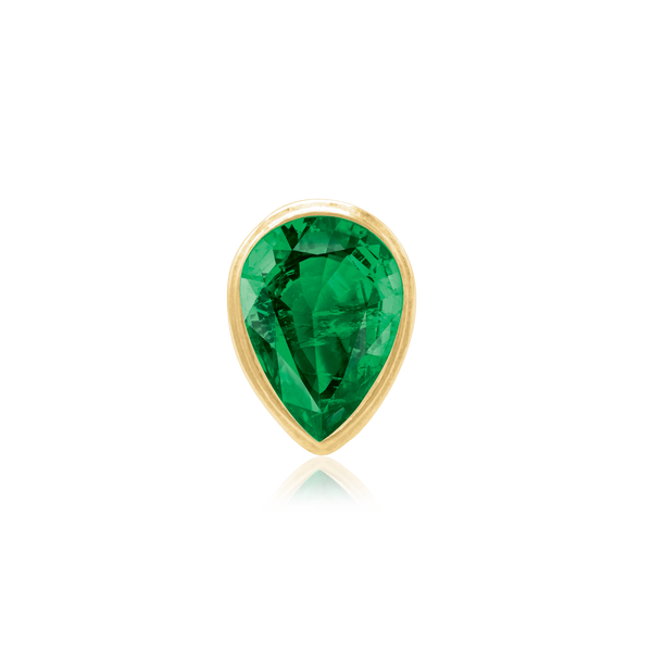 ITI NYC Pear Shape High Bezel Setting in 14K Gold (5.00 x 3.00 mm - 14.00 x 9.00 mm)