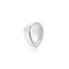 Load image into Gallery viewer, ITI NYC Pear Shape High Bezel Setting in Sterling Silver (5.00 x 3.00 mm - 14.00 x 9.00 mm)
