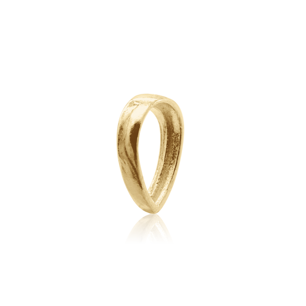 ITI NYC Pear Shape Low Bezel in 14K Gold (5.00 x 3.00 mm - 10.00 x 7.00 mm)
