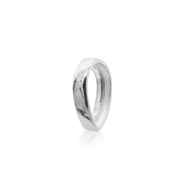 ITI NYC Pear Shape Low Bezel in Sterling Silver (5.00 x 3.00 mm - 10.00 x 7.00 mm)