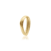 ITI NYC Pear Shape Low Bezel in 14K Gold (5.00 x 3.00 mm - 10.00 x 7.00 mm)