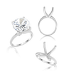 ITI NYC Round 4 Prong High TIF Style Solitaire