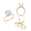 ITI NYC Round 4 Prong High TIF Style Solitaire