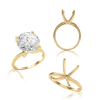 ITI NYC Round 4 Prong High TIF Style Solitaire