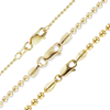 Broadway Bead Necklace in 18K Yellow Gold