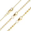 Broadway Bead Anklet in 18K Yellow Gold