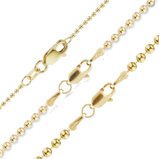 Broadway Bead Bracelet in 18K Yellow Gold