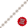 Bulk / Spooled Round Bead Chain in Platinum (1.20 mm - 1.50 mm)