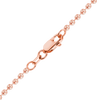 Broadway Bead Necklace in 14K Rose Gold