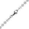 Broadway Bead Necklace in 14K White Gold
