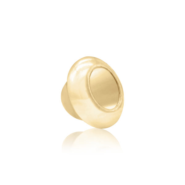 ITI NYC Round Donut Bezel Setting in 14K Gold (3.00 mm - 10.00 mm)