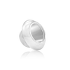 ITI NYC Round Donut Bezel Setting in Sterling Silver (3.00 mm - 10.00 mm)
