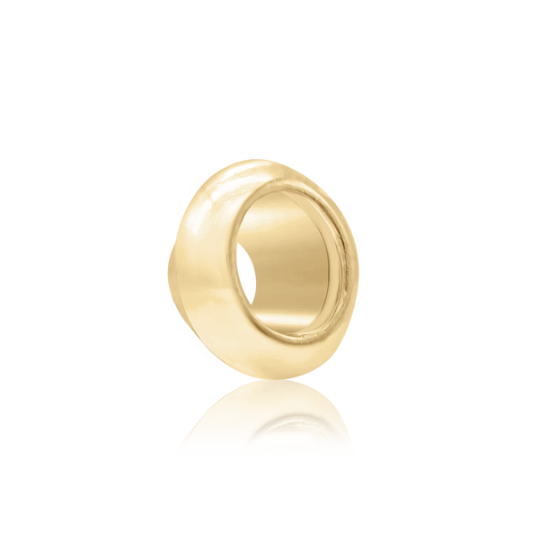 ITI NYC Round Donut Bezel Setting in 14K Gold (3.00 mm - 10.00 mm)