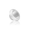 ITI NYC Round Donut Bezel Setting in Sterling Silver (3.00 mm - 10.00 mm)
