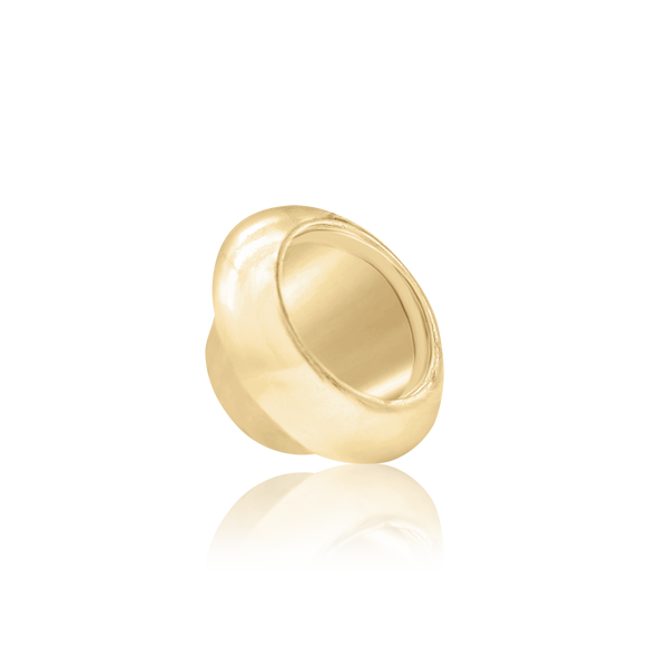 ITI NYC Round Donut Bezel Setting in 14K Gold (3.00 mm - 10.00 mm)