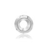 ITI NYC Round Donut Bezel Setting in Sterling Silver (3.00 mm - 10.00 mm)