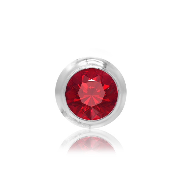 ITI NYC Round Donut Bezel Setting in Sterling Silver (3.00 mm - 10.00 mm)